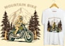 design vintage retro hand drawn t shirt illustration